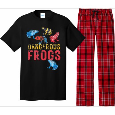 Dangerous Frogs P.O.I.S.O.N Dart Frogs Frog Lover Pajama Set