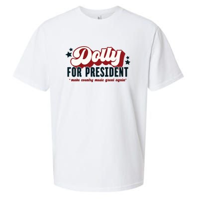 Dolly For President Sueded Cloud Jersey T-Shirt