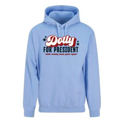 Dolly For President Unisex Surf Hoodie