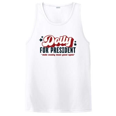 Dolly For President PosiCharge Competitor Tank