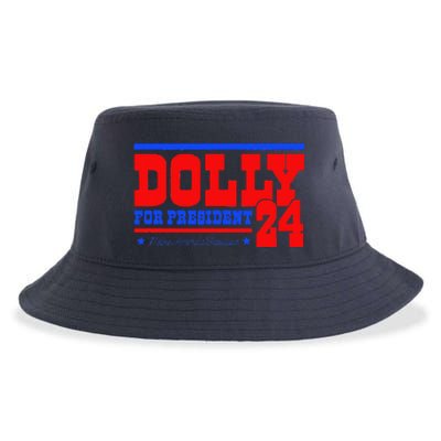 Dolly For President Sustainable Bucket Hat