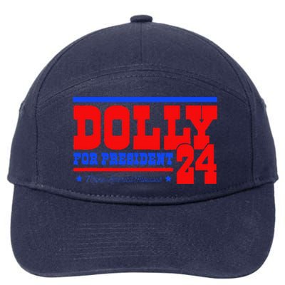 Dolly For President 7-Panel Snapback Hat