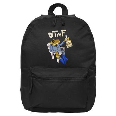 Dtmf Frog Puerto Rico 16 in Basic Backpack