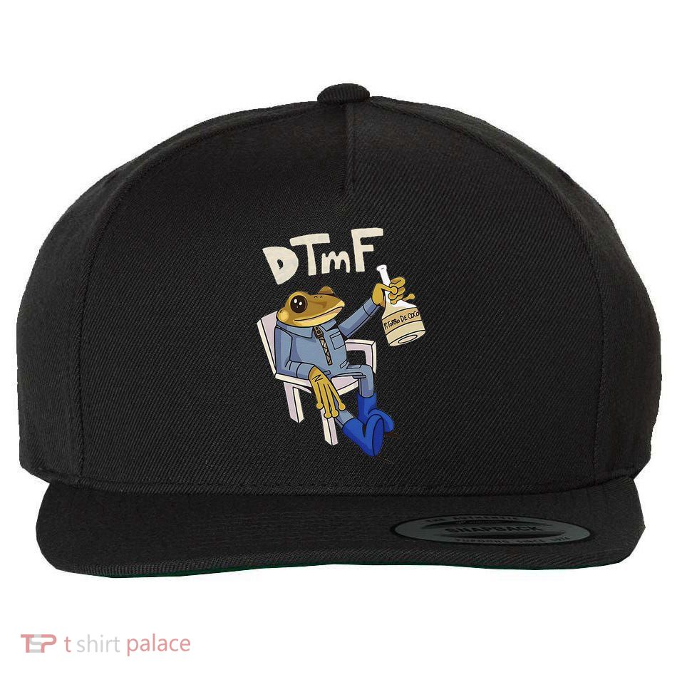 Dtmf Frog Puerto Rico Wool Snapback Cap