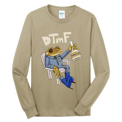 Dtmf Frog Puerto Rico Tall Long Sleeve T-Shirt