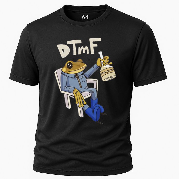 Dtmf Frog Puerto Rico Cooling Performance Crew T-Shirt