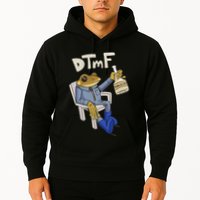 Dtmf Frog Puerto Rico Hoodie