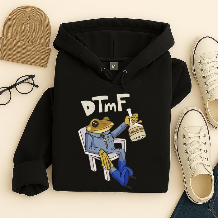 Dtmf Frog Puerto Rico Hoodie