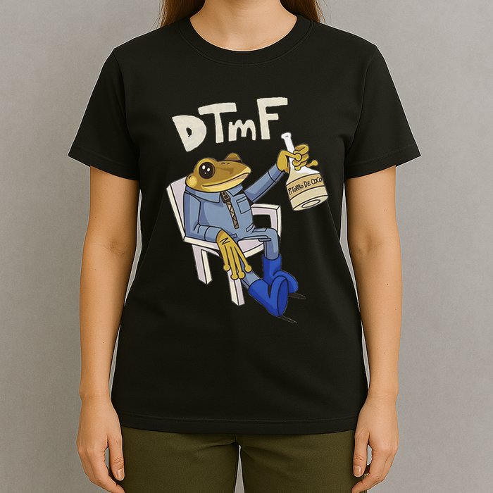 Dtmf Frog Puerto Rico T-Shirt
