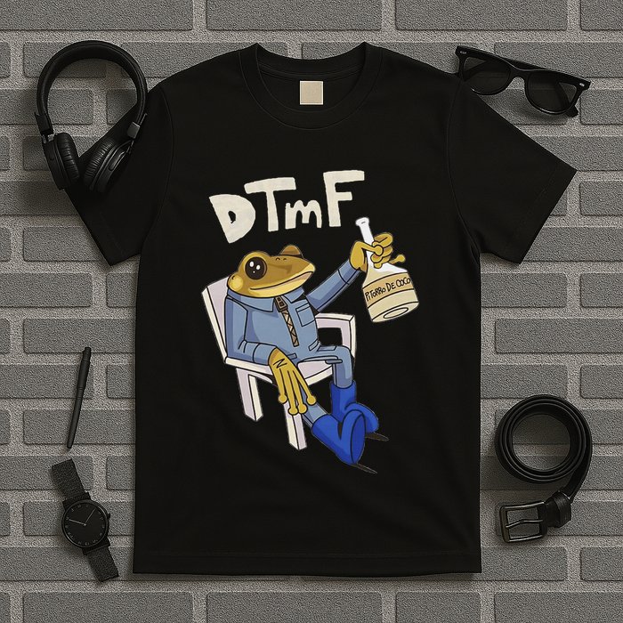 Dtmf Frog Puerto Rico T-Shirt