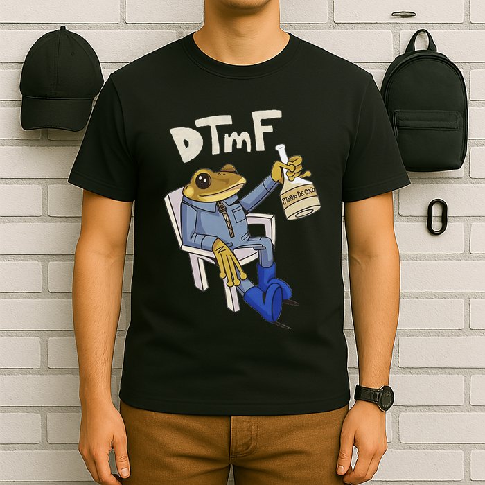 Dtmf Frog Puerto Rico T-Shirt