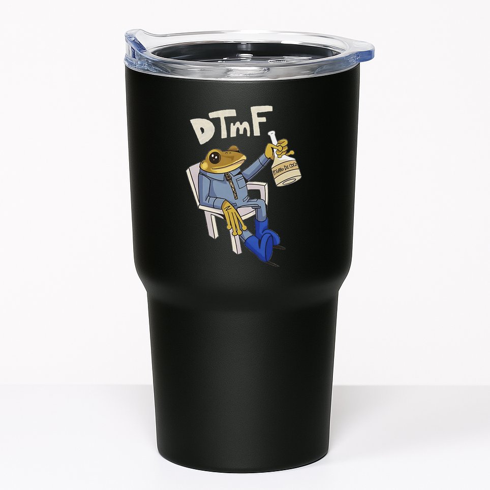 Dtmf Frog Puerto Rico Tumbler