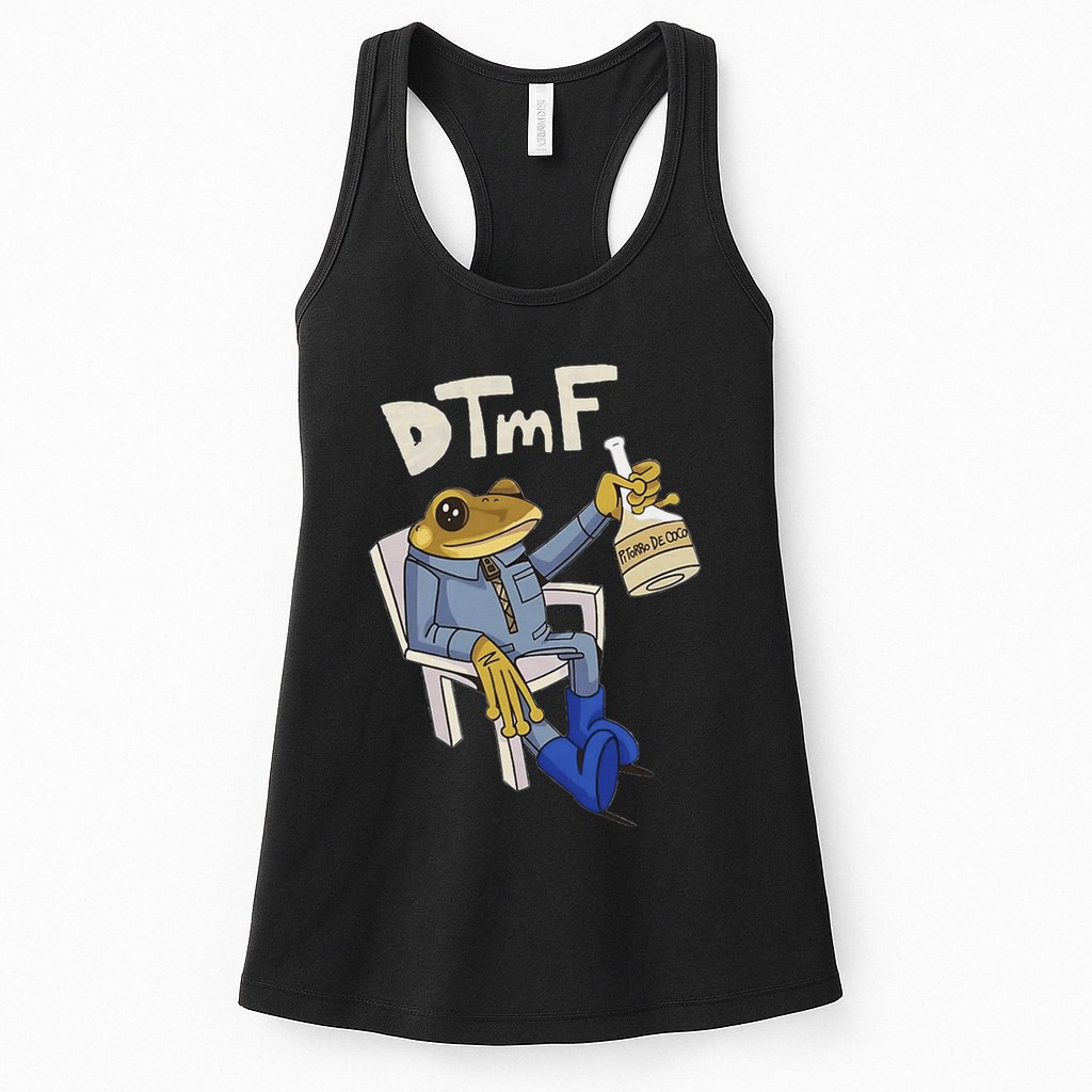 Dtmf Frog Puerto Rico Womens Tank Top
