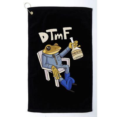 Dtmf Frog Puerto Rico Golf Towel