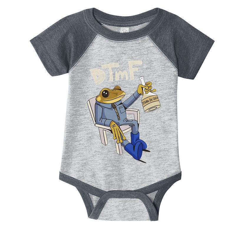 Dtmf Frog Puerto Rico Infant Baby Jersey Bodysuit