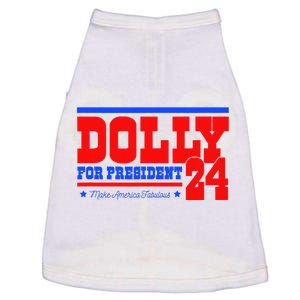 Dolly For President Doggie Tank