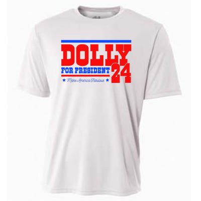 Dolly For President Cooling Performance Crew T-Shirt