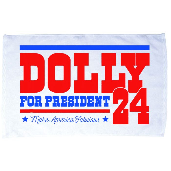 Dolly For President Microfiber Hand Towel