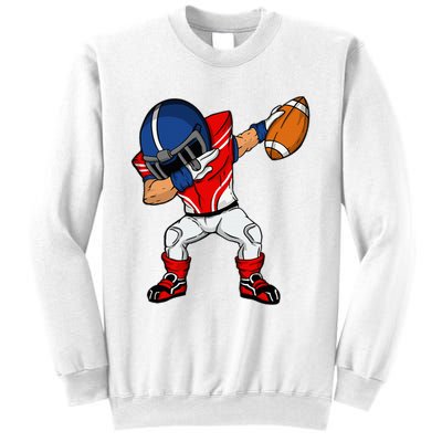 Dabbing Football Player American Football Season Dab Dance Sweatshirt