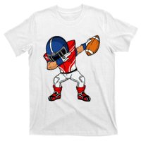 Dabbing Football Player American Football Season Dab Dance T-Shirt