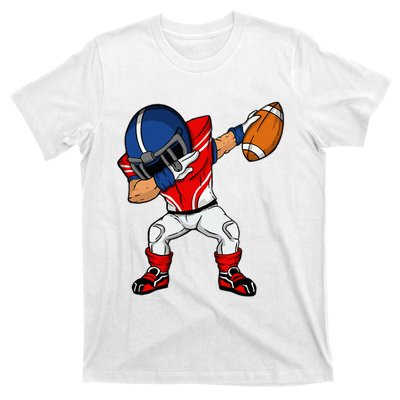 Dabbing Football Player American Football Season Dab Dance T-Shirt