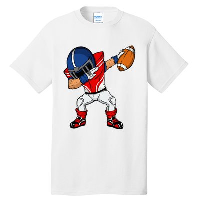 Dabbing Football Player American Football Season Dab Dance Tall T-Shirt