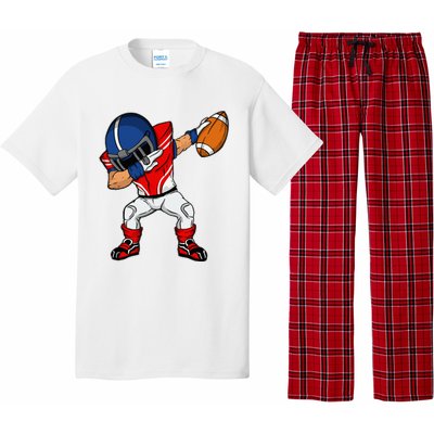 Dabbing Football Player American Football Season Dab Dance Pajama Set