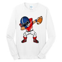 Dabbing Football Player American Football Season Dab Dance Tall Long Sleeve T-Shirt