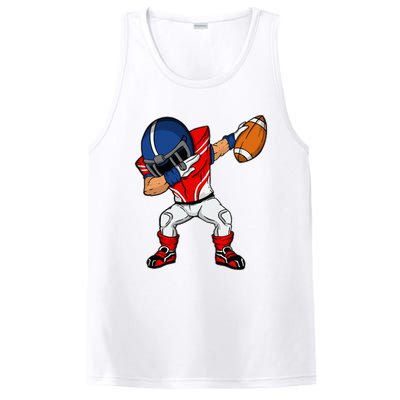 Dabbing Football Player American Football Season Dab Dance PosiCharge Competitor Tank