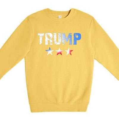 Designed For People Who Like Donald Trump Premium Crewneck Sweatshirt