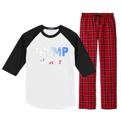 Designed For People Who Like Donald Trump Raglan Sleeve Pajama Set