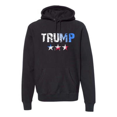 Designed For People Who Like Donald Trump Premium Hoodie