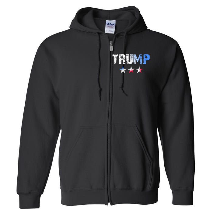 Designed For People Who Like Donald Trump Full Zip Hoodie