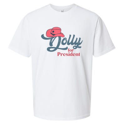 Dolly For President Sueded Cloud Jersey T-Shirt