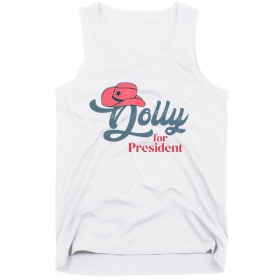 Dolly For President Tank Top