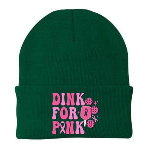 Dink For P.I.N.K. Breast Cancer Awareness Pickleball Knit Cap Winter Beanie