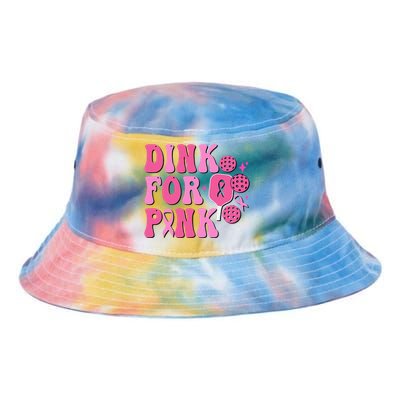 Dink For P.I.N.K. Breast Cancer Awareness Pickleball Tie Dye Newport Bucket Hat