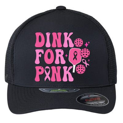 Dink For P.I.N.K. Breast Cancer Awareness Pickleball Flexfit Unipanel Trucker Cap