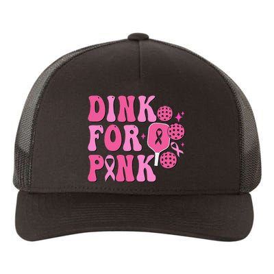 Dink For P.I.N.K. Breast Cancer Awareness Pickleball Yupoong Adult 5-Panel Trucker Hat