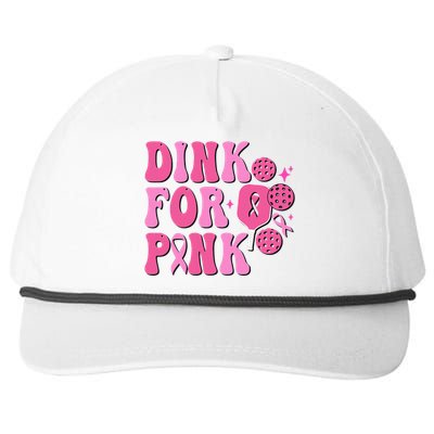 Dink For P.I.N.K. Breast Cancer Awareness Pickleball Snapback Five-Panel Rope Hat