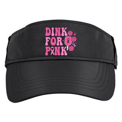 Dink For P.I.N.K. Breast Cancer Awareness Pickleball Adult Drive Performance Visor