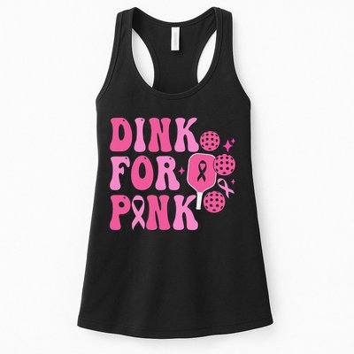 Dink For P.I.N.K. Breast Cancer Awareness Pickleball Womens Tank Top