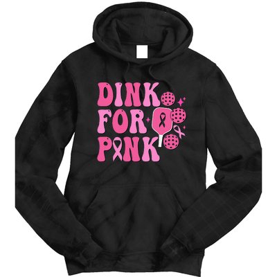 Dink For P.I.N.K. Breast Cancer Awareness Pickleball Tie Dye Hoodie