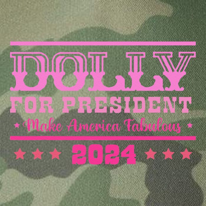 Dolly For President Personalized Dolly First Name Legacy Tie Dye Trucker Hat
