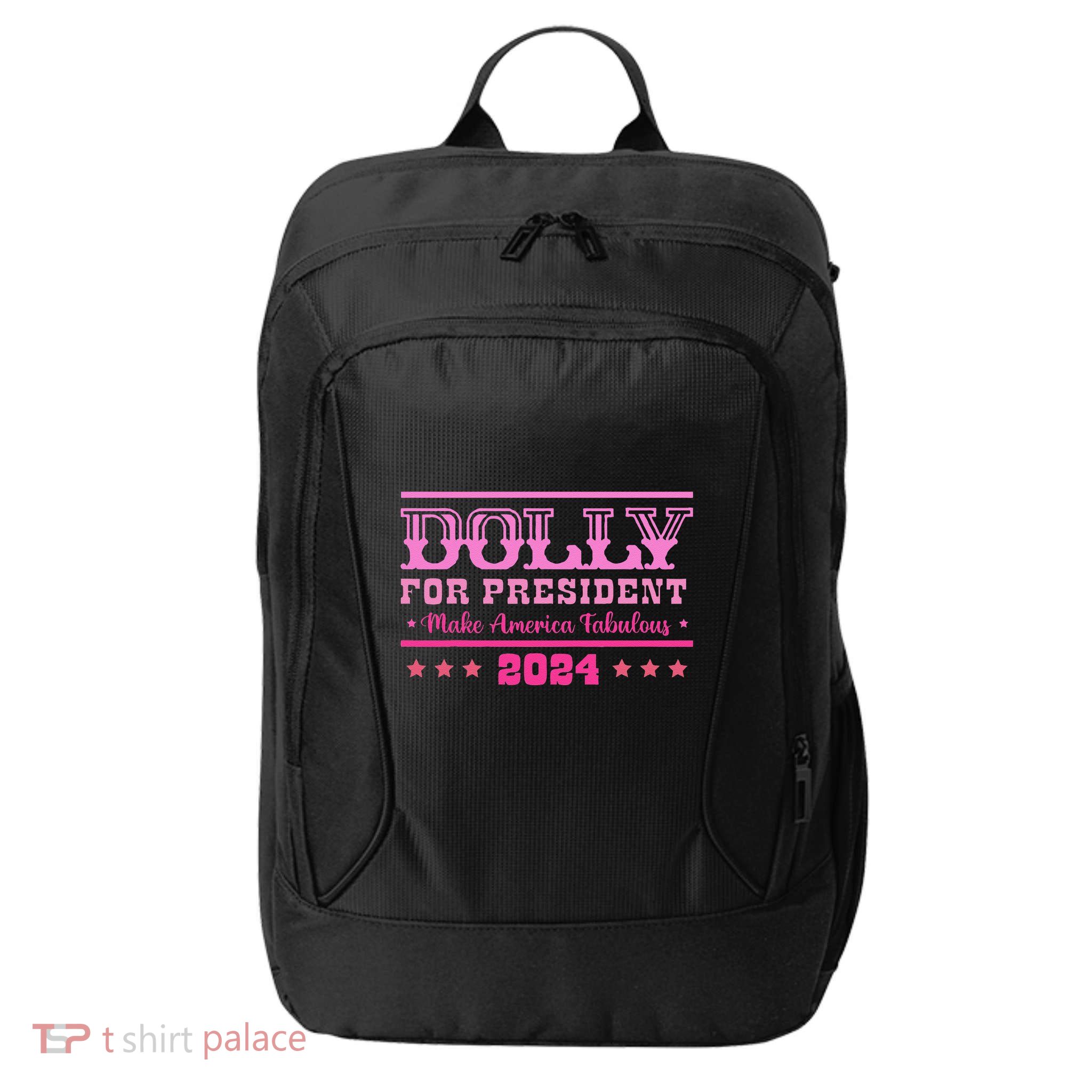 Dolly For President Personalized Dolly First Name City Backpack