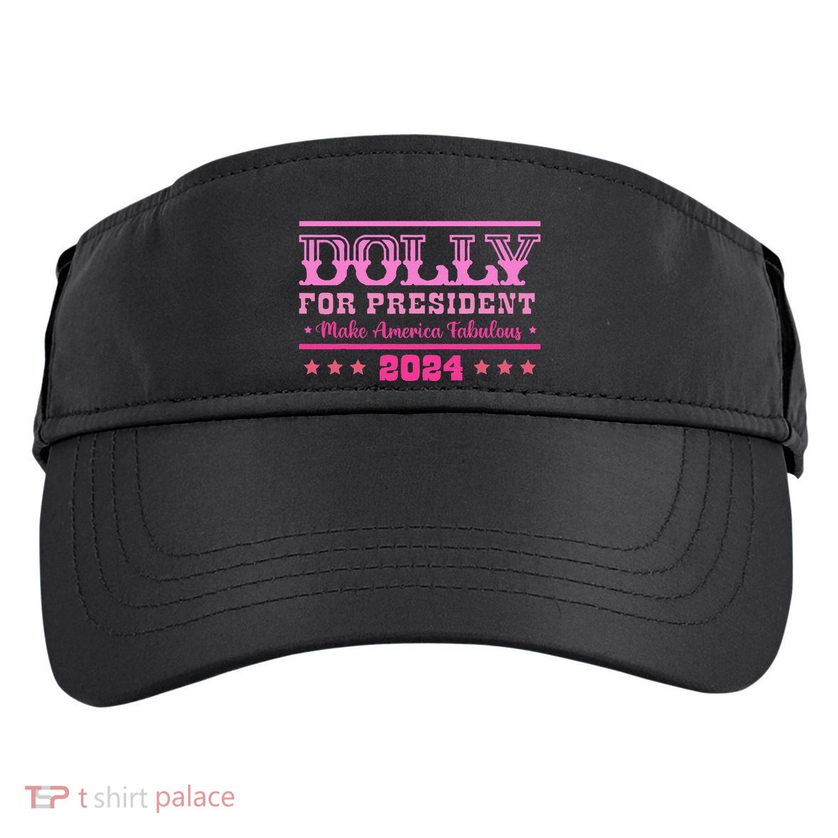 Dolly For President Personalized Dolly First Name Adult Drive Performance Visor