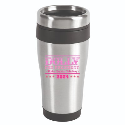 Dolly For President Personalized Dolly First Name 16oz Travel Tumbler