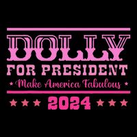 Dolly For President Personalized Dolly First Name Cropped Pullover Crew