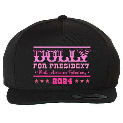 Dolly For President Personalized Dolly First Name Wool Snapback Cap