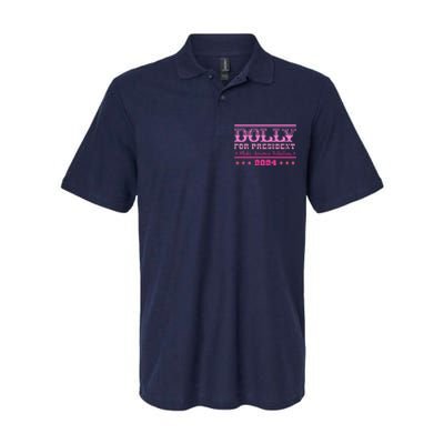 Dolly For President Personalized Dolly First Name Softstyle Adult Sport Polo